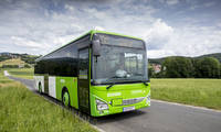 Excursion bus in the nature park Almenland
