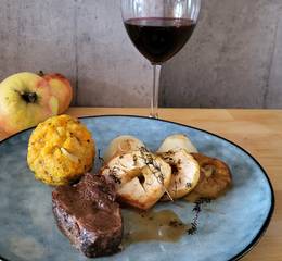 Hüferl recipe with products from the Almenland Nature Park