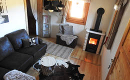 Living room in the Ostermannhütte