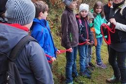 Children discover nature together with Anita Schwarhofer