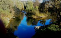 Raabtal cycle path riverside landscape