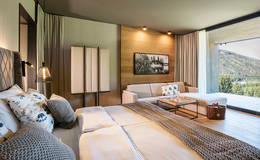 New modern rooms at the Almwellness Hotel Pierer