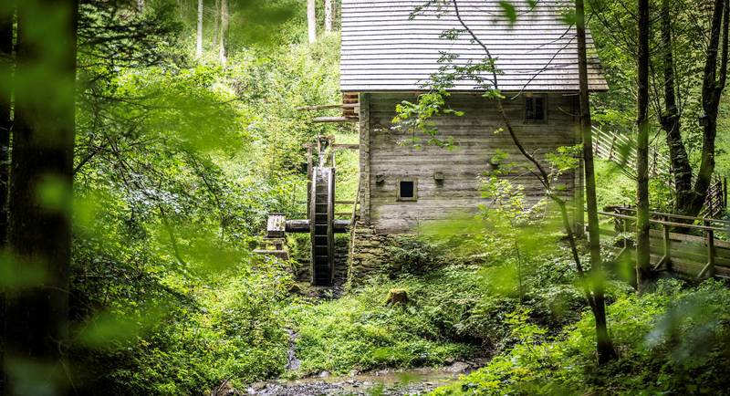 Winkelbauermühle mill on the Mühlental hiking trail in the municipality of St. Kathrein am Offenegg in the Almenland Nature Park, © Oststeiermark Tourismus, Kurt Elmleitner