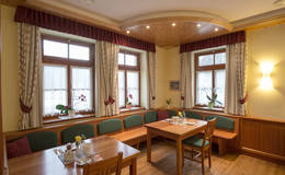 The parlor at Gasthof Hofbauer