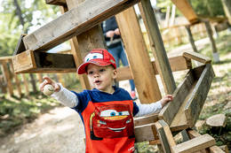 Children in the Hochreiter Eco Park