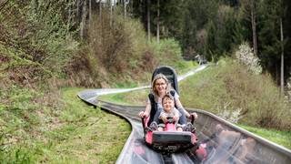 Summer toboggan run / Koglhof / Family vacation
