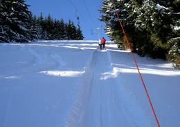 Natural snow slope Eibisberglift