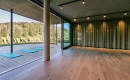 Activity room yoga room at the Almwellness Hotel Pierer