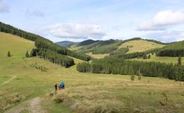 At the foot of the Osser