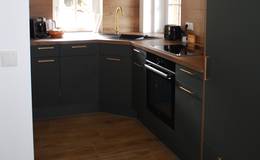 Kitchen in the Schirgi vacation home