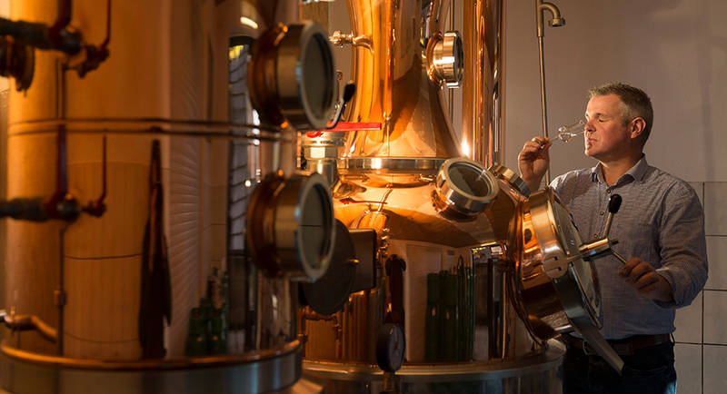 Graf distillery in St. Kathrein am Offenegg