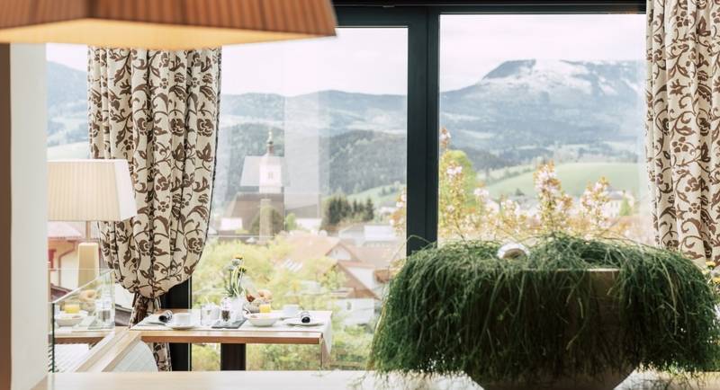 Breakfast with a view at the Vital-Hotel-Styria