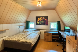 Bedroom 1 in the vacation apartment