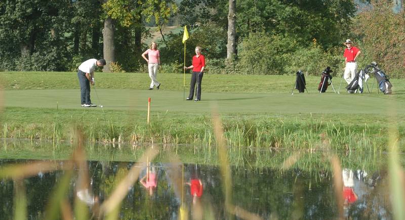 Almenland Golf course water hazard