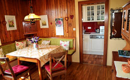 Dining room in the vacation home