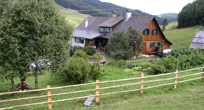 Alpine dairy Harrerhütte