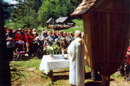 Heilige Messe beim Guten Hirten