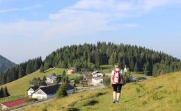 Sommeralm with village