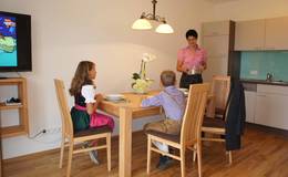 Dining room in the Lindenberg-Stub'n