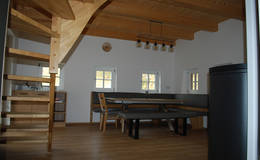 Dining room in the Schirgi vacation home