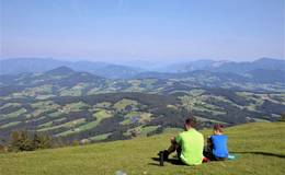 View from the Schöckl summit