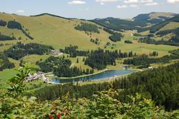 Teichalmsee in the nature park Almenland