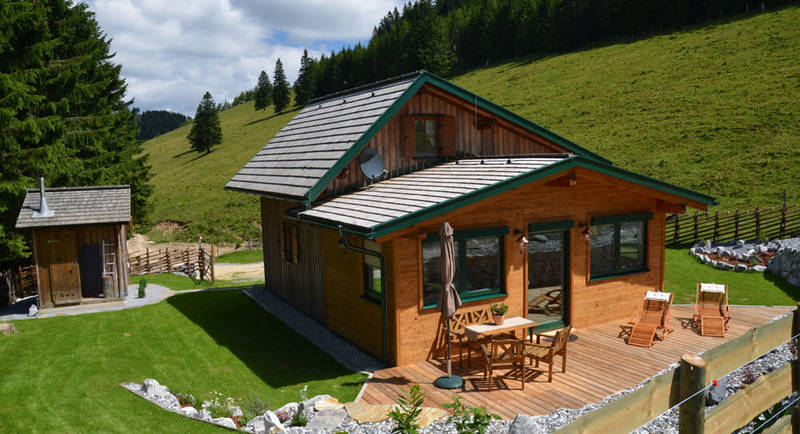 The Huber alpine hut on the Teichalm