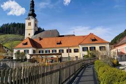 Passail-Weiz cycle tour Church Passail in the nature park Almenland