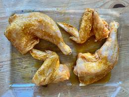 Recipe for roast chicken from the nature park Almenland