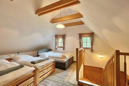 Top floor of the vacation home Naintschbauer.