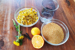 Dandelion honey Ingredients