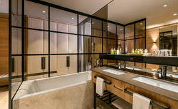 Stylish rooms at the Almwellness Hotel Pierer