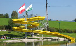 Slide at the Passail leisure center