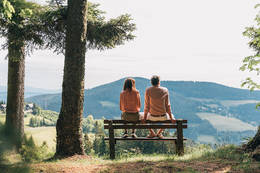 Resting place at the Naturhotel Bauernhofer