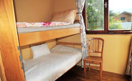 Bedroom with bunk beds in the vacation home