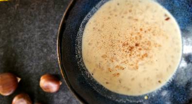 Chestnut soup with products from the nature park Almenland