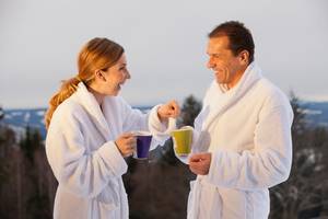 Winter wellness in the nature park Almenland