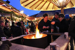 Mulled wine and fireplaces at the Teichalm Christmas market