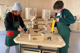 Workshops for children at Natuwelten Styria