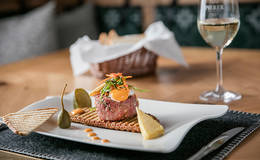Culinary delights at the Almwellness Hotel Pierer