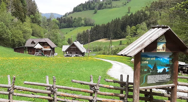 Mill panorama path Gasen
