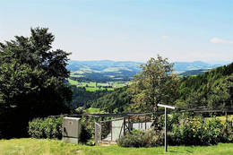 Panoramic view at the Kreiner vacation home