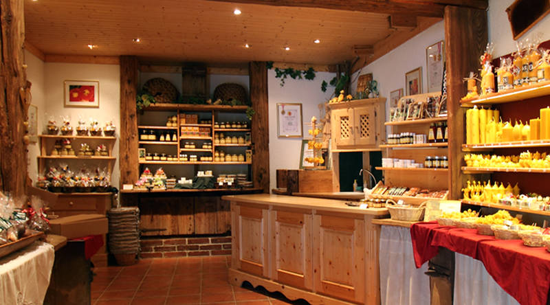 Honey store at the Kreiner apiary