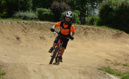 The pump track facility is a real highlight for children.