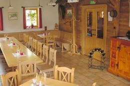 Großer Saal im Gasthaus