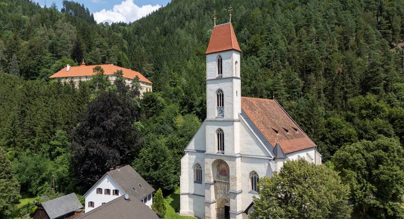 Church of Our Lady in the municipality of Pernegg an der Mur in the Almenland Nature Park, © Oststeiermark Tourismus, Kurt Elmleitner