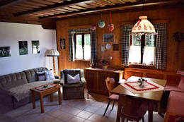 Living room and sitting area in the Kreiner vacation home