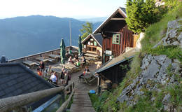 Terrace at the Steirischer Jockl rest stop