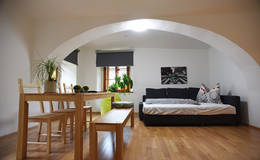 Sofa bed in the Raabklamm vacation apartment