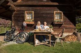 Food at the mountain hut